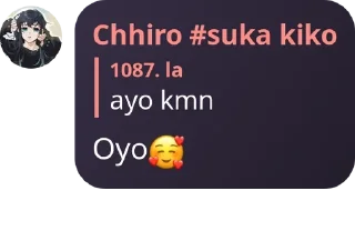 🥰 emoji Tongkrongan kami bkn tongkrong pack by @QuotLyBot Telegram sticker 19 of 120