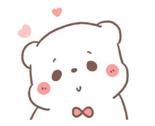 Sticker from @gmoue! bear please