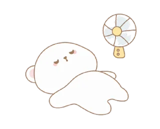 😴 emoji Cute bear @deazzle Telegram sticker 19 of 24