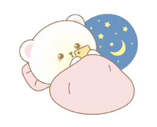 ⭐ emoji Cute bear @deazzle Telegram sticker 21 of 24