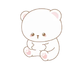 😵‍💫 emoji Cute bear @deazzle Telegram sticker 23 of 24