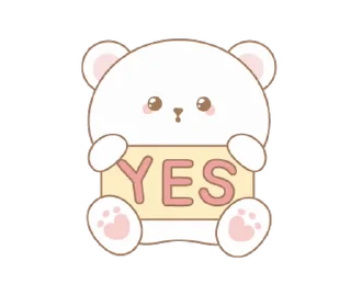 😁 emoji Cute bear @deazzle Telegram sticker 18 of 24