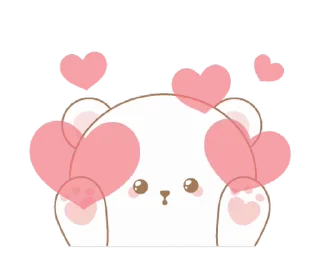 🥰 emoji Cute bear @deazzle Telegram sticker 1 of 24