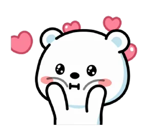 ⭐ emoji Jun Bear (ID) @deazzle @cremium Telegram sticker 16 of 24