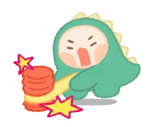 Sticker from 🦖Dino Baby • @xxyuji • @Grup_Anime_Chat