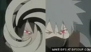 🙂 emoji Kakashi hatake's video pack (@Marin_Roxbot) Telegram sticker 13 of 50