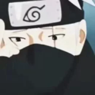 🙂 emoji Kakashi hatake's video pack (@Marin_Roxbot) Telegram sticker 14 of 50