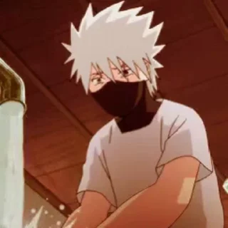 🙂 emoji Kakashi hatake's video pack (@Marin_Roxbot) Telegram sticker 1 of 50