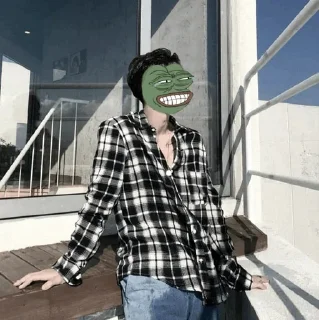 ♻️ emoji pepe   @stickers_gifs_store Telegram sticker 23 of 120