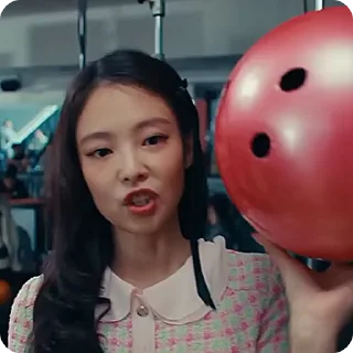 🥟 emoji Jennie Kim :: @gifceline Telegram sticker 17 of 46