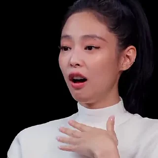 🥟 emoji Kim Jennie :: @gifceline Telegram sticker 24 of 51