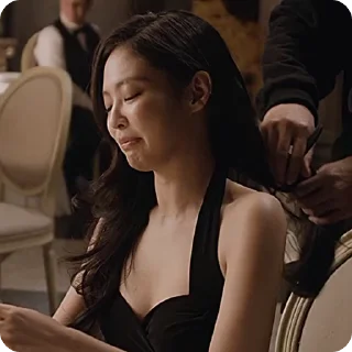 🥟 emoji Jennie Kim :: @gifceline Telegram sticker 11 of 46
