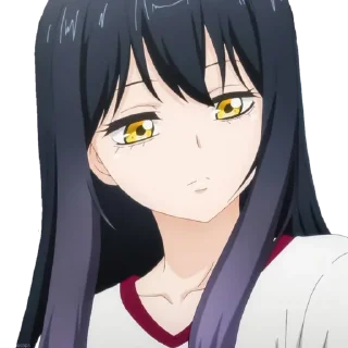 😕 emoji Mieruko-chan • @animee_stickers Telegram sticker 10 of 15