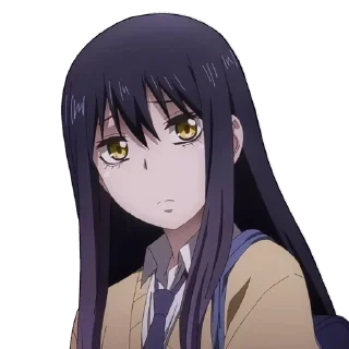 🧐 emoji Mieruko-chan • @animee_stickers Telegram sticker 4 of 15