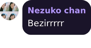 🤔 emoji Nezuko chan punyaa Telegram sticker 1 of 63