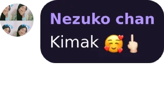 😀 emoji Nezuko chan punyaa Telegram sticker 18 of 63
