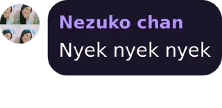 😀 emoji Nezuko chan punyaa Telegram sticker 7 of 63