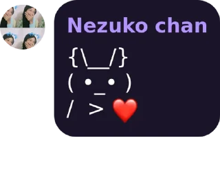 😀 emoji Nezuko chan punyaa Telegram sticker 5 of 63