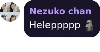 😀 emoji Nezuko chan punyaa Telegram sticker 17 of 63