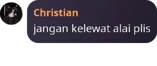 Sticker from Christian