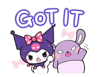 Sticker from Kuromi: Cute & Stylish @deazzle