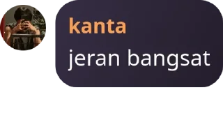 Sticker from orang orang keren🔥 pack by @QuotLyBot