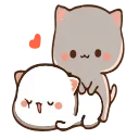 ❤️ emoji ✗𖤍 𝑷𝒆𝒂𝒄𝒉 & 𝑮𝒐𝒎𝒎𝒂 𝐗𝐈 💗 :: @bitch_uh Telegram sticker 14 of 120