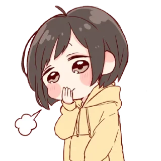 🤎 emoji Sasha cute pack — @stckrRobot Telegram sticker 10 of 103