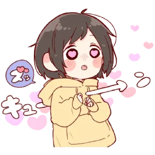 🤎 emoji Sasha cute pack — @stckrRobot Telegram sticker 19 of 103