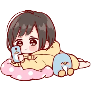 🤎 emoji Sasha cute pack — @stckrRobot Telegram sticker 20 of 103