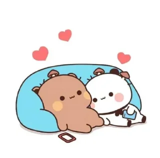 Sticker from mew's cute panda