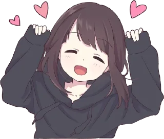 ☺️ emoji [@AnimeSeriesEngDub] Cute Pack — @stckrRobot Telegram sticker 10 of 89