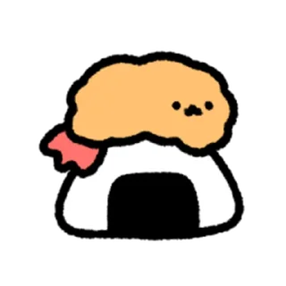⭐ emoji cute Fried Shrimp @moe_sticker_bot Telegram sticker 8 of 40