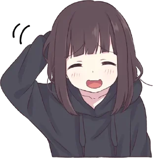 ☺️ emoji [@AnimeSeriesEngDub] Cute Pack — @stckrRobot Telegram sticker 6 of 89