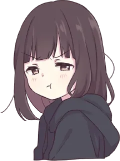 😒 emoji [@AnimeSeriesEngDub] Cute Pack — @stckrRobot Telegram sticker 12 of 89