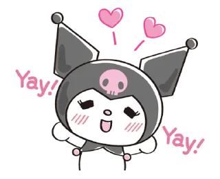 Sticker from Too Cute Kuromi [@fdoll]