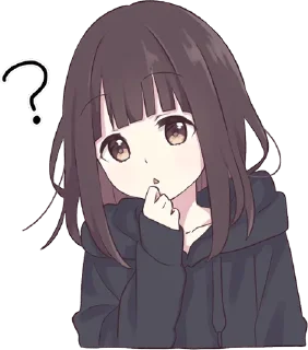 🤔 emoji [@AnimeSeriesEngDub] Cute Pack — @stckrRobot Telegram sticker 11 of 89