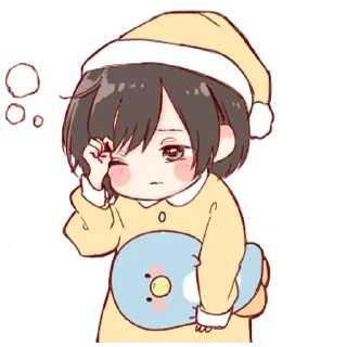 🤎 emoji Sasha cute pack — @stckrRobot Telegram sticker 24 of 103