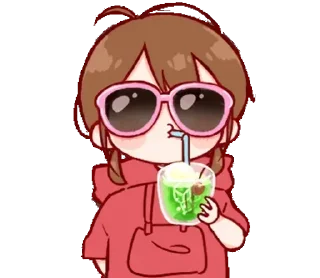 Sticker from Sasha cute pack — @stckrRobot