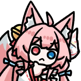 Sticker from 长门狐狐 @zhaxia_cn