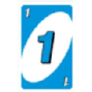😀 emoji uno card Telegram sticker 19 of 30