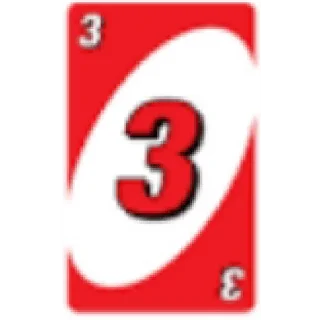 😀 emoji uno card Telegram sticker 23 of 30