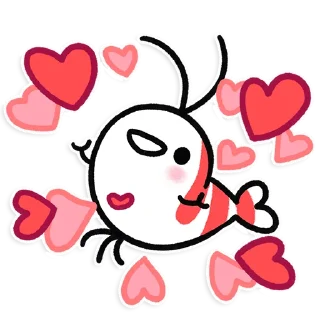 Sticker from Shy Shrimp