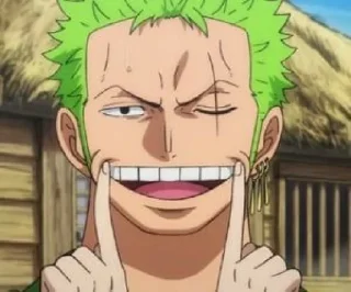 Sticker from Roronoa Zoro
