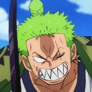 Sticker from Roronoa Zoro