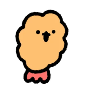 ⭐ emoji move cute Fried Shrimp @moe_sticker_bot Telegram sticker 16 of 40