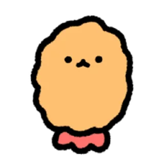 ⭐ emoji move cute Fried Shrimp @moe_sticker_bot Telegram sticker 11 of 40