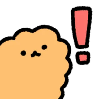 ⭐ emoji move cute Fried Shrimp @moe_sticker_bot Telegram sticker 6 of 40