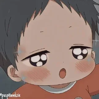 🥰 emoji Cutu baccha @r_squared_rishabh — @StikRobot Telegram sticker 7 of 97