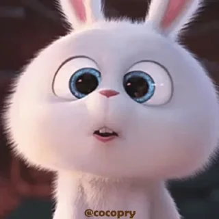 Sticker from Cutu rabbit 🐇🐰 ❤ @r_squared_rishabh — @stckrRobot